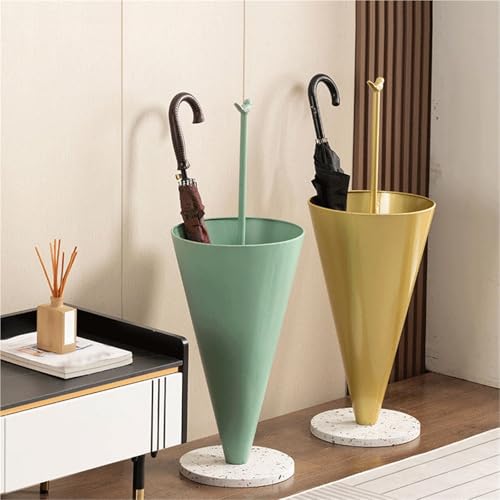 Porte-parapluie de porte design vert pour hall d'hôtel chic