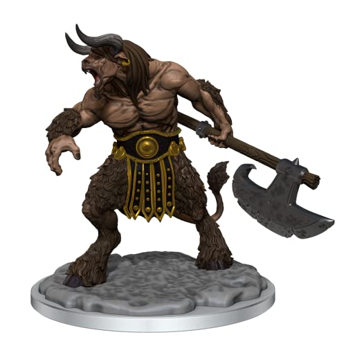 Figura acción Minotauro D&D Frameworks WizKids sin pintar miniatura 6