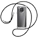 Produktbild mtb more energy® Handykette kompatibel mit Huawei nova 8i, Honor 50 Lite (6.67'') - schwarz - Smartphone Hülle zum Umhängen - Anti Shock Full TPU Case