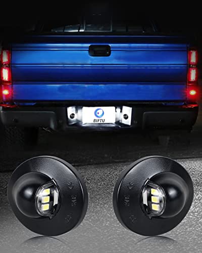 Biftu Led License Plate Light Tag Lights With Socket Compatible With Ford F150 F250 F350 F450 F550 Super Duty Ranger #TOP5