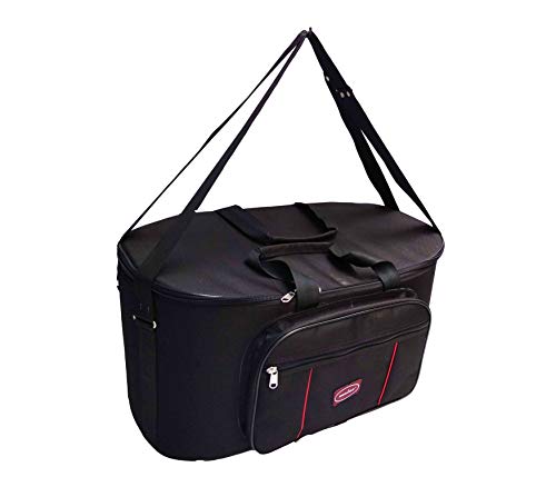 Image of Malav Tabla Hard Fiber Case Bag Black