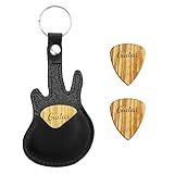 Material: hecho de madera, la madera de alta calidad proporciona una sensación natural y un sonido cálido. Uso para guitarra acústica, ukelele de guitarra eléctrica.