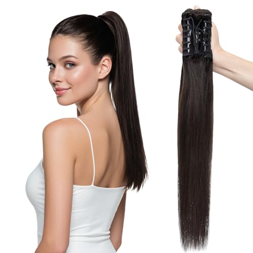 MY-LADY Oversized Claw Clip for Thick Hair – 22 Inch Natural Black