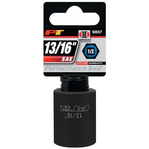 Image of Performance Tool M807 1 /2 Drive 13 /16 6-Point Impact Socket