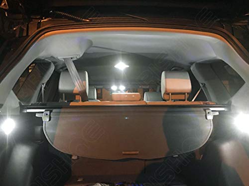 Kit de Luces LED Interiores Blancas para Nissan Rogue 2014-2019 miniatura 6