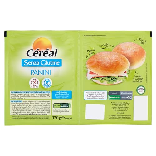 Hamburger vegano, il Portobello burger senza glutine 11 CÉRÉAL - PANINI SENZA GLUTINE - Pane gluten free...