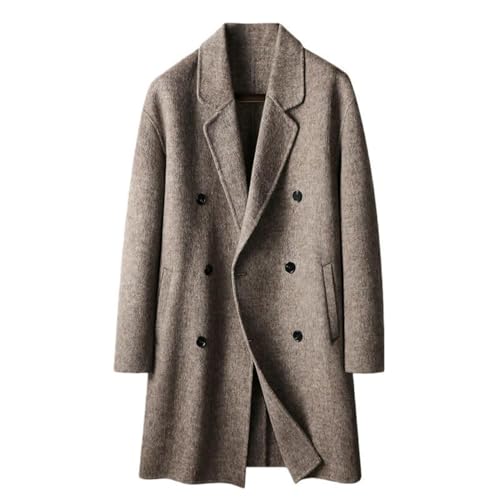Trench chaud en laine homme contre le froid : le manteau d'hiver élégant et confortable
