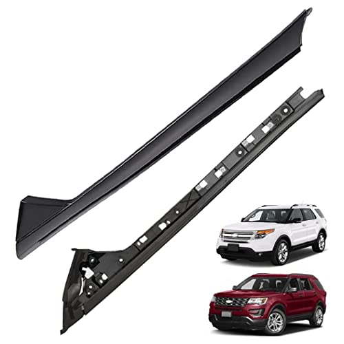 フォードエクスプローラー2011-2015 運転席側ドアインナートリム素人修理品 418pL3Y5wpL.jpg