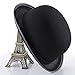 Wangxldd Bowler Hats For Men and Women Black Derby Hat For Party Cosplay Costume Accessories Halloween Dress up Performance Props
