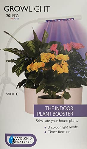 Mayhem Funtech USB LED Grow Light - The Indoor Plant Booster - with Timer & Variable Lights - Tripod Stand