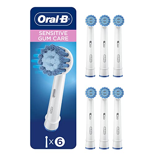 Image of Oral-B Sensitive Gum Care Electric Toothbrush Replacement Brush Heads, 6 Count(Pack of 4)
