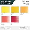 PanPastel Artist Pastels by GOLDEN, Bright Warm Stack Set, 5 Color, Professional Artist Pastels, Unique Pan Format (cake-like)