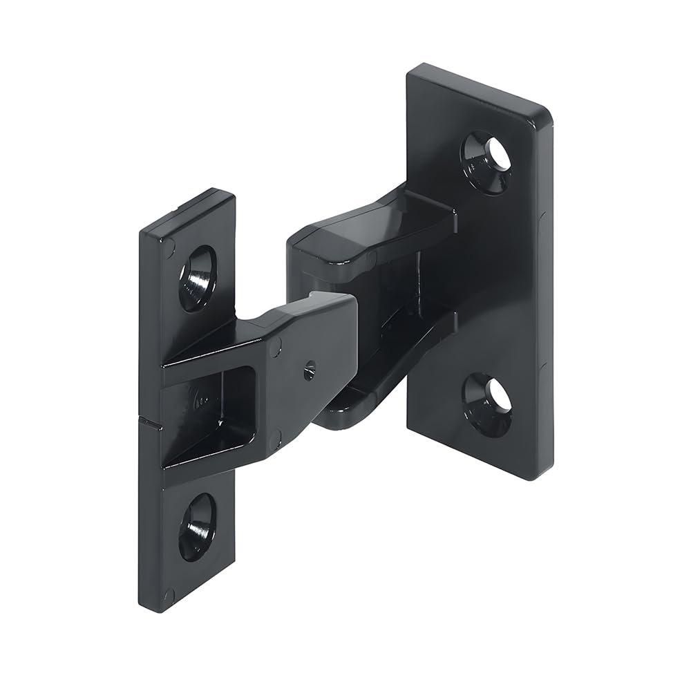 LOOTICH Keku AS Push Fittings Panel Frame Components Connectors Bracket Partition Fastener Slide on Shelf Support Load Capability 20kg Plastic (20 works)