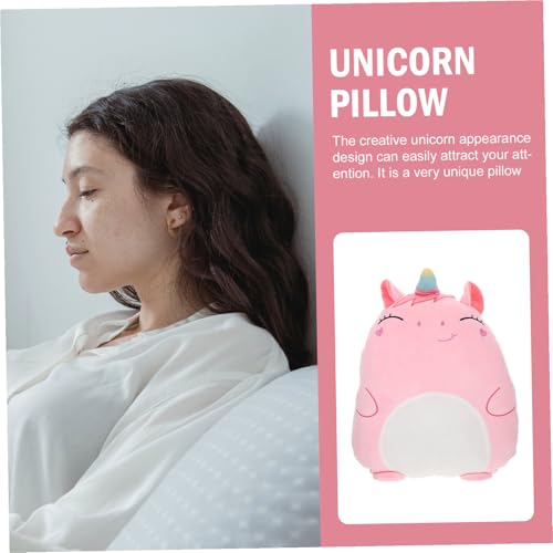 GLEAVI かわいい独角獣ぬいぐるみ抱き枕 ソファ用クッション ふわふわ柔らかいプラッシュ トイ 用装飾用マルチパーパス