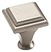 Amerock BP26131G10 Manor Knob, Satin Nickel, 1-Inch Diameter