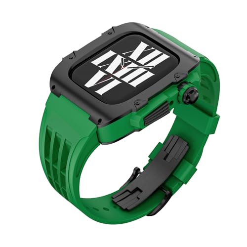 Kit de modification de luxe Apple Watch boîtier titane ultra résistant et léger finition agate