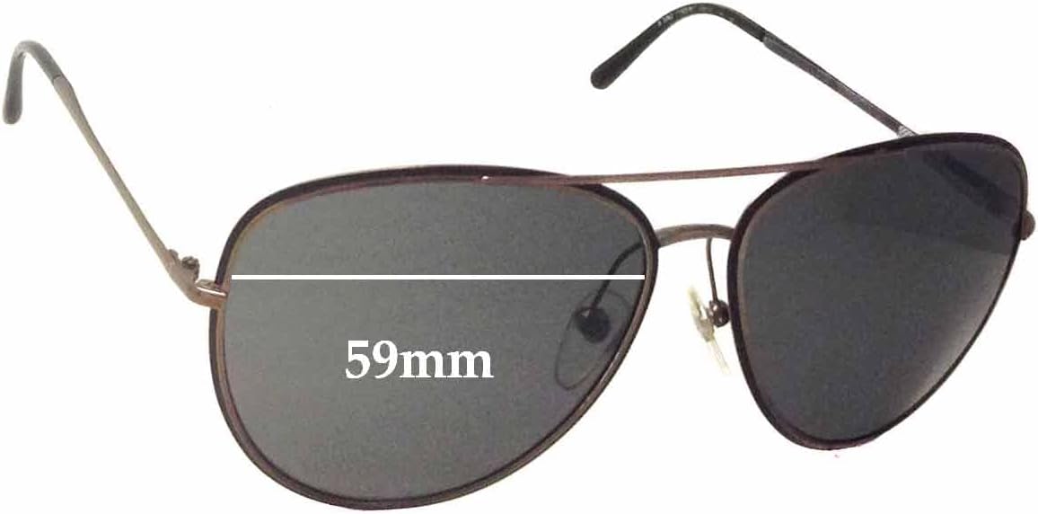 Sunglass Fix Replacement Sunglass Lenses Compatible with Burberry B 3062 59mm