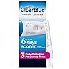 Clearblue – Prueba de embarazo de detección temprana, 3 unidades.