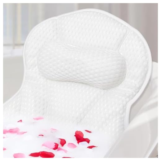 10 Luxury Gift Ideas for New Homeowners - 418pNAg6MSL. SS520 - Sale is Live - 2026 SZXYX Ultimate Comfort Bath Pillow with 6 Non-Slip Suction Cups - Bathtub Pillow Ergonomic Neck & Back Support, Breathable Mesh Design for Spa Relaxation, Durable Bath Accessories(White