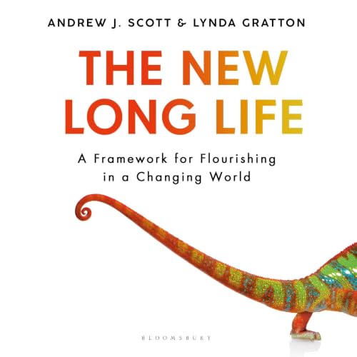 Diseño de la portada del título The New Long Life