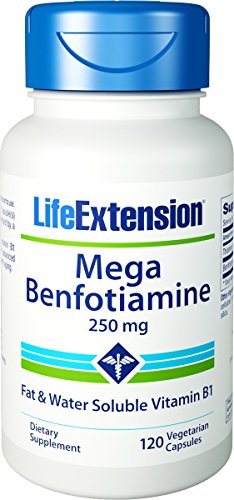 Life Extension - Mega Benfotiamine - 250 Mg - 120 Vcaps (Pack of 4)