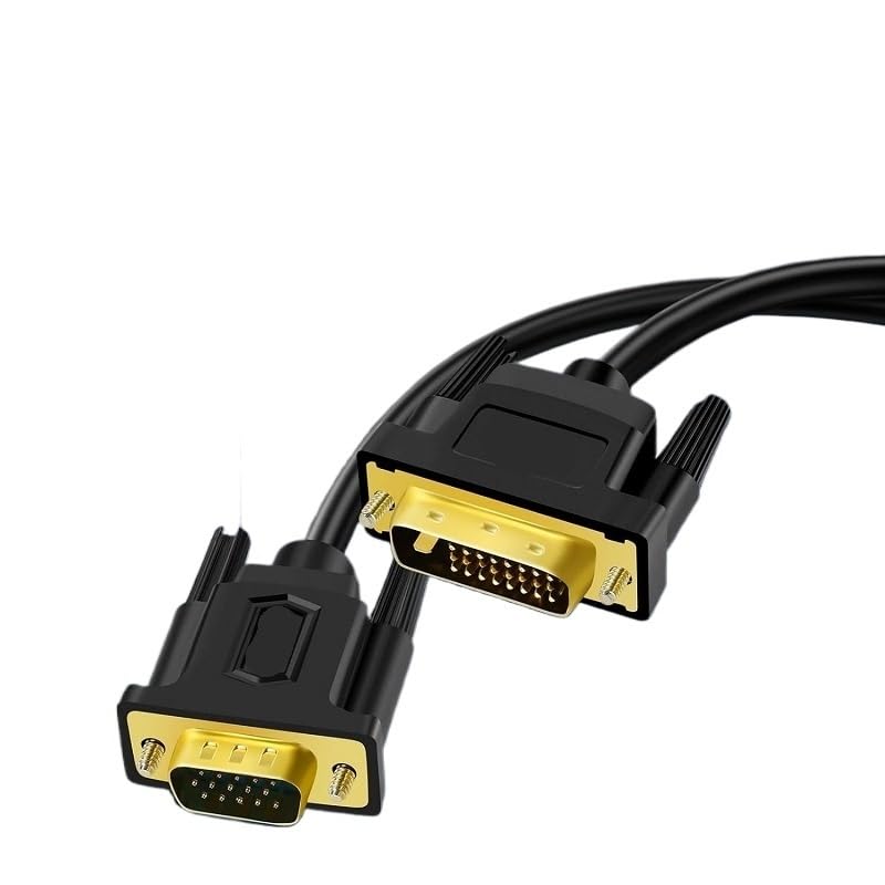 DVI to Cable Active, Suitable for HDTV PC Hosts, laptops, Monitors, and projectors(5m)
