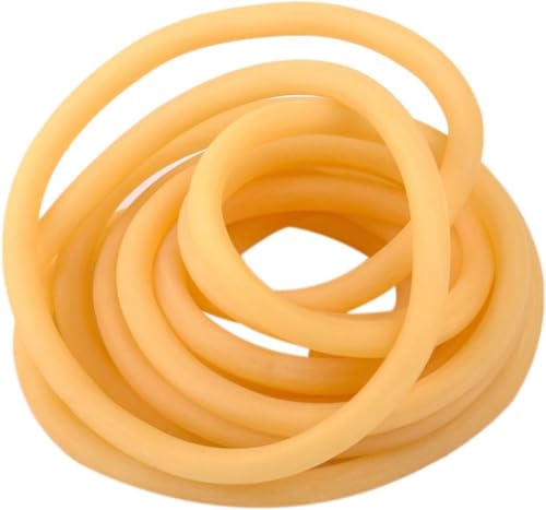 SKYPRO 3 m langer Naturlatexschlauch, chirurgisches Band, Gummischlauch, ID 6 mm, Außendurchmesser 9 mm