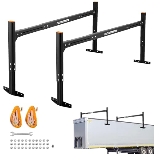 800 lbs Aluminum Trailer Roof Ladder Rack