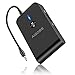 Produktbild Aigoss Bluetooth Transmitter und Empfänger, 2 in 1 Kabelloser Sender/Empfänger mit 3,5mm Audio Kabel, Tragbarer Bluetooth 5.0 Adapter mit Aptx für TV, PC, MP3 / MP4, Auto/Heim Stereoanlage Schwarz