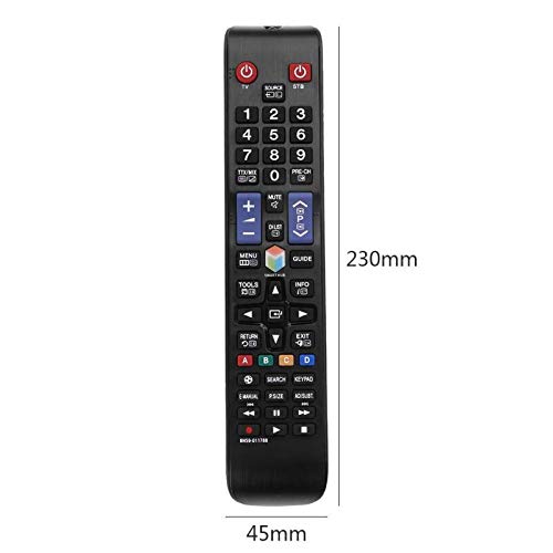 Calvas BN59-01178B - Telecomando universale per TV LCD Samsung, 433 MHz, per Smart TV Samsung