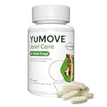 YuMOVE Joint Supplement for Dogs, Essential Dog Hip and Joint Aid for Stiff Adult Dogs with Glucosamine, Chondroitin & Green Lipped Mussel, 60 Tablets