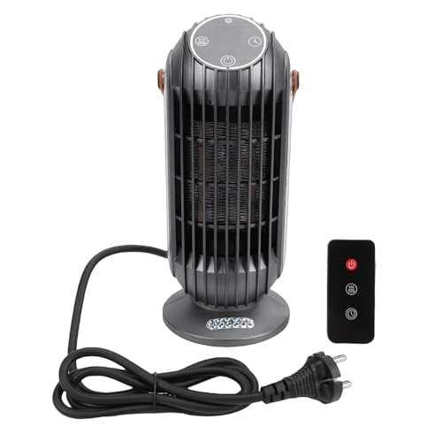 BAOFUYA Calentador de Escritorio de 1500 W, Calefacción PTC, Calentador Portátil de Seguridad con Ahorro de Energía para Oficina, Dormitorio, Uso Interior en el Hogar