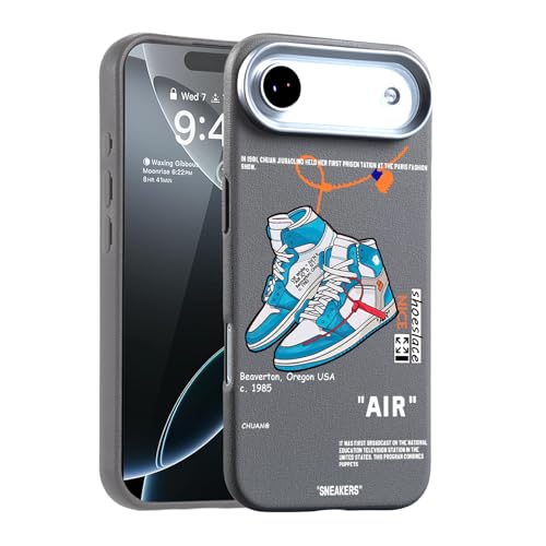 CHBSHENG Cool Design Phone Case for iPhone 17 Air Case for Boys Men Aesthetic Shockproof Basketball Sneaker Sports Designer Cases Compatible with iPhone 17 Air