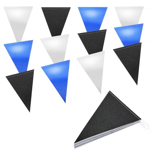 M METERXITY 3m/9.8�t�B�[�g �g���C�A���O���y�i���g�o�i�[�t���b�O ���^���b�N�y�[�p�[�o���e�B���O�p�[�e�B�[�f�R���[�V���� �O�p�`�̊� �N���X�}�X/����/������/�a�����p �u���b�N�A�V���o�[�A�_�[�N�u���[ 6�p�b�N