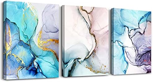 Minimalist Abstract Ink Wall Paintings Boho Wall Decor Living Room Canvas Wall Art For Bedroom Frame Wall Decorations For Office Abstract Prints Bathroom Wall Pictures Room Home Decoration 3 Piece Set