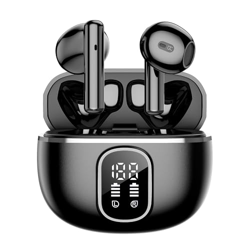 イヤホン Bluetooth ワイヤレスイヤホン AIスマートENC通話IPX7防水最大65時間再生 2026最新ブルートゥースイヤホン EDR+Bluetooth5.4搭載 カルナ型 HIFI音質低遅延接続瞬時 WEB会議/運動/ゲーム/テレワーク/通学/通勤/スポーツ/音楽用iPhone/Android対応