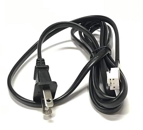 Power Cord Compatible with Sony Model Numbers HT-XT1, STR-DN1030, HCD-SHAKE33, HCD-SHAKE55, HT-CT770, STR-DN1050