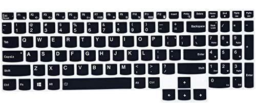 Image of iFyx Silicone Keyboard Skin Cover for 2023-2024 16 inch Lenovo Legion Pro 5 5i 7i Legion Slim 7i 5 5i Lenovo LOQ 15.6 inch Gaming Laptop Keyboard Protective Cover (Black)