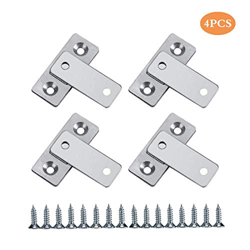 Repuhand 4 Stück Tür Fang Verriegelung Schranktür Magnet Fang Verriegelung mit Schrauben,für Hauptmöbel Schrank