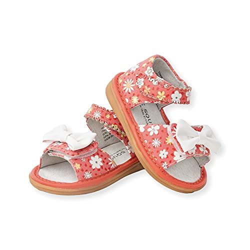 Image of Wee Squeak Toddler Squeaky Sandals with Removable Squeaker in Fun Styles & Colors for Boys and Girls