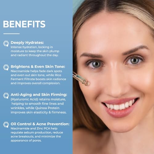 Image of Skin Boost Face Serum for Women (30Ml) | 10% Niacinamide, Zinc 1% | Blemish Formula Serum for All Skin Type | 100% Vegan Paraben Free | Free from Silicone and Sulphate
