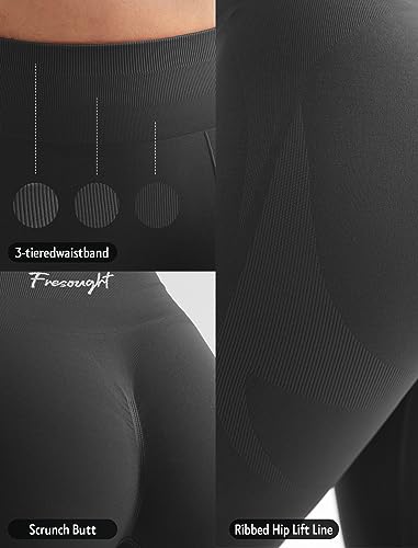 FRESOUGHT-Scrunch-Workout-Leggings-for-WomenSeamless-High-Waisted-Tummy-Control-Active-Yoga-Pants-Butt-Lifting-Tights