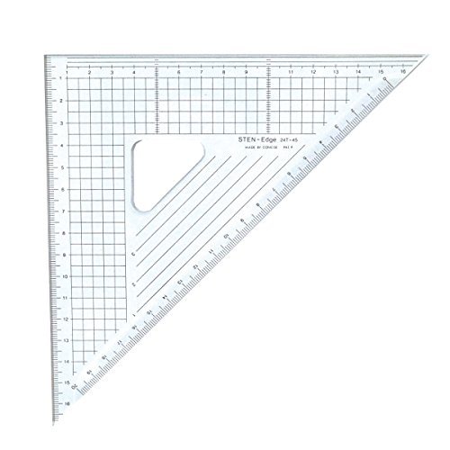 Concise 100072 Stainless Edge Scale Ruler