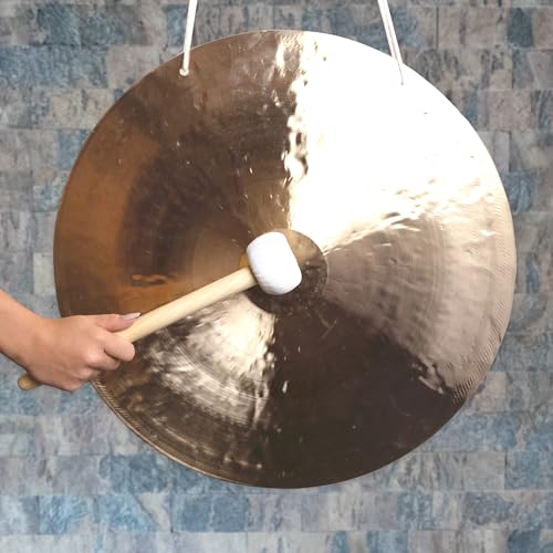 Feng Gong/Wind Gong 60 cm, inklusiv Holz-/ Baumwollklöppel...