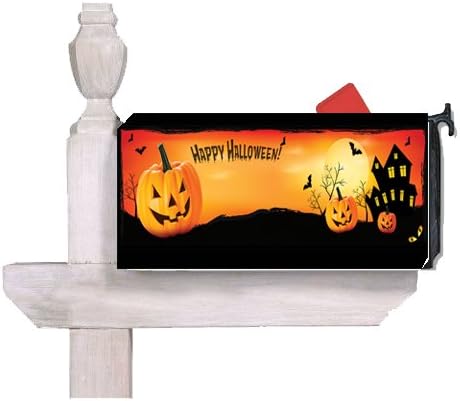 Haunted Halloween Mailbox Cover