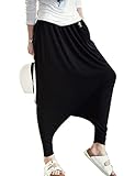 pantalones harem mujer online 65% algodón 30% poliéster 5% Spandex