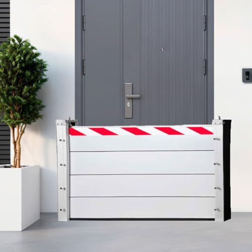 Barrera contra inundaciones de aleación de aluminio防汛挡水板 para garaje HXQSL 2