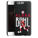 Premium Case kompatibel mit Huawei P10 Smartphone Handyhülle Schutzhülle matt Lea Schüller FC Bayern München Fanartikel