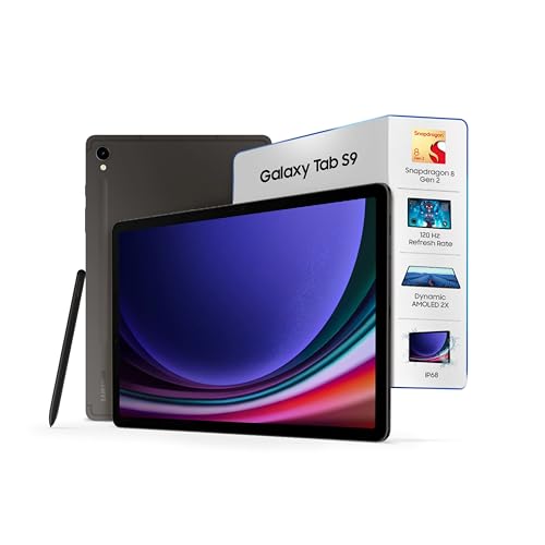 Samsung Galaxy Tab S9, S Pen in-Box, 27.81 cm (11 inch) Dynamic AMOLED 2X Display, RAM 8 GB, ROM 128...
