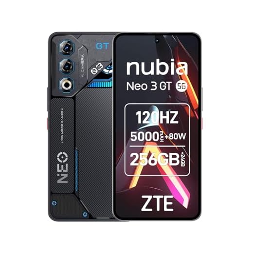 nubia ZTE Neo 3 GT 5G Gaming Smartphone, 12GB+256GB, grau